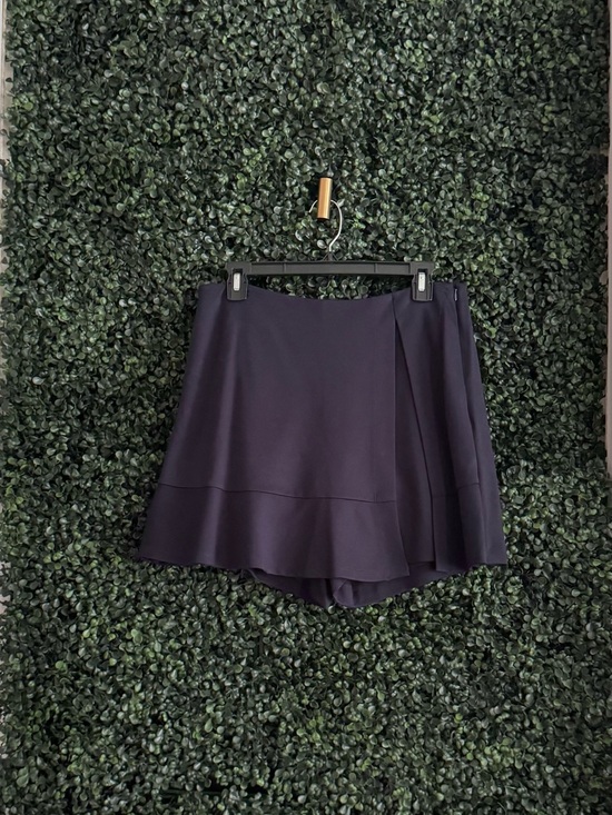 CAbi Pants - CAbi Navy Women's Skort with Subtle Ruffle at Hem